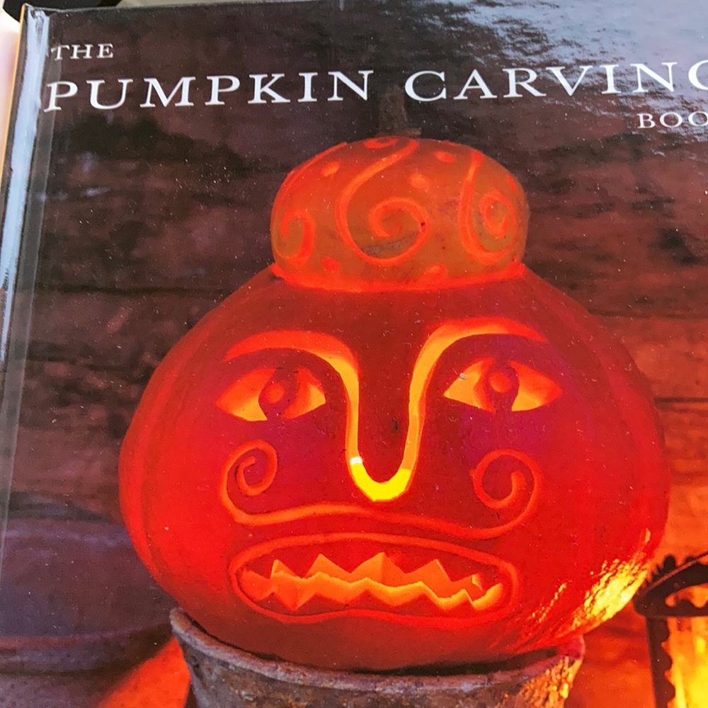 The pumpkin carving book, how to create glowing pieces.